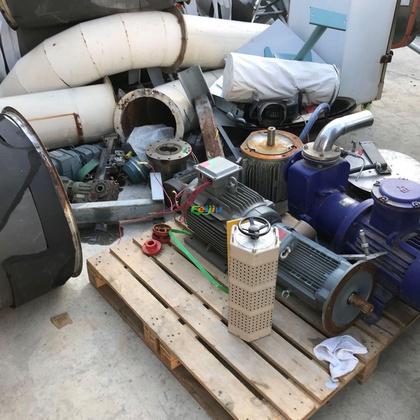 北京及河北周边回收工厂废金属纸箱电机废设备